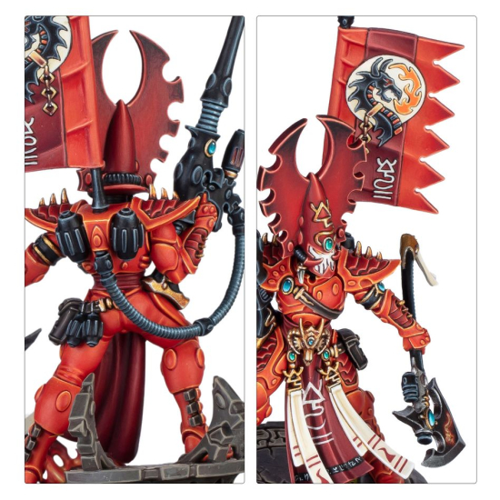 Aeldari: Phoenix Lord Fuegan – Mistrz Fire Dragons | Warhammer 40k